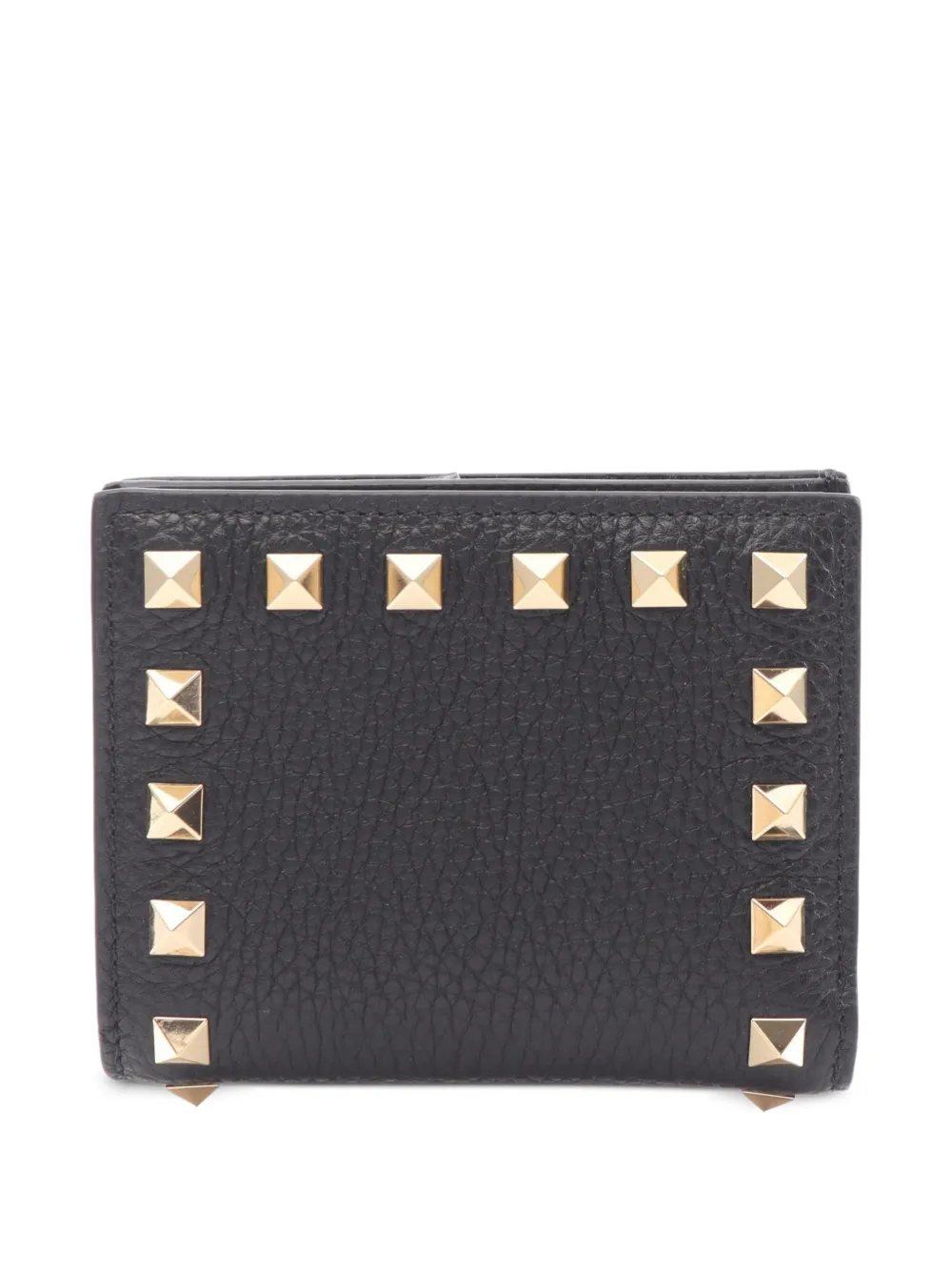 Valentino Garavani Pre-Owned 2020s Rockstud leather wallet - Nero