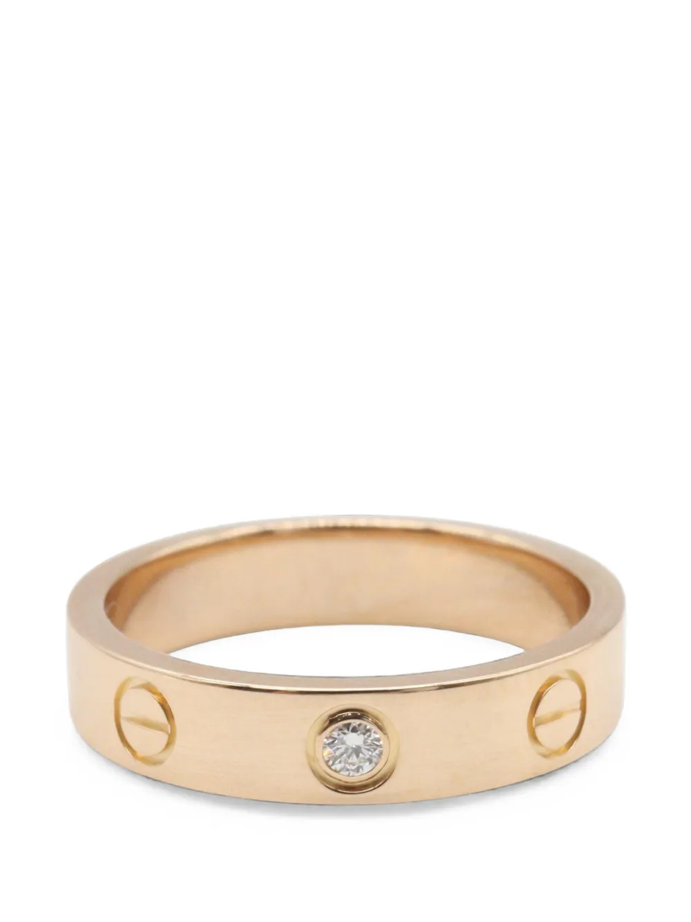 Cartier 2010s mini Love diamond ring - Rosa