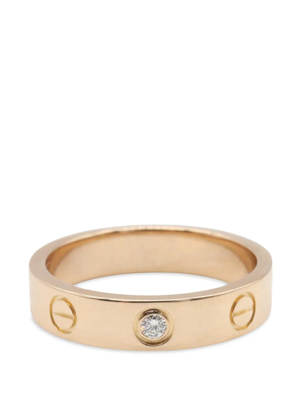 Cartier 2010s mini Love diamond ring - Rosa