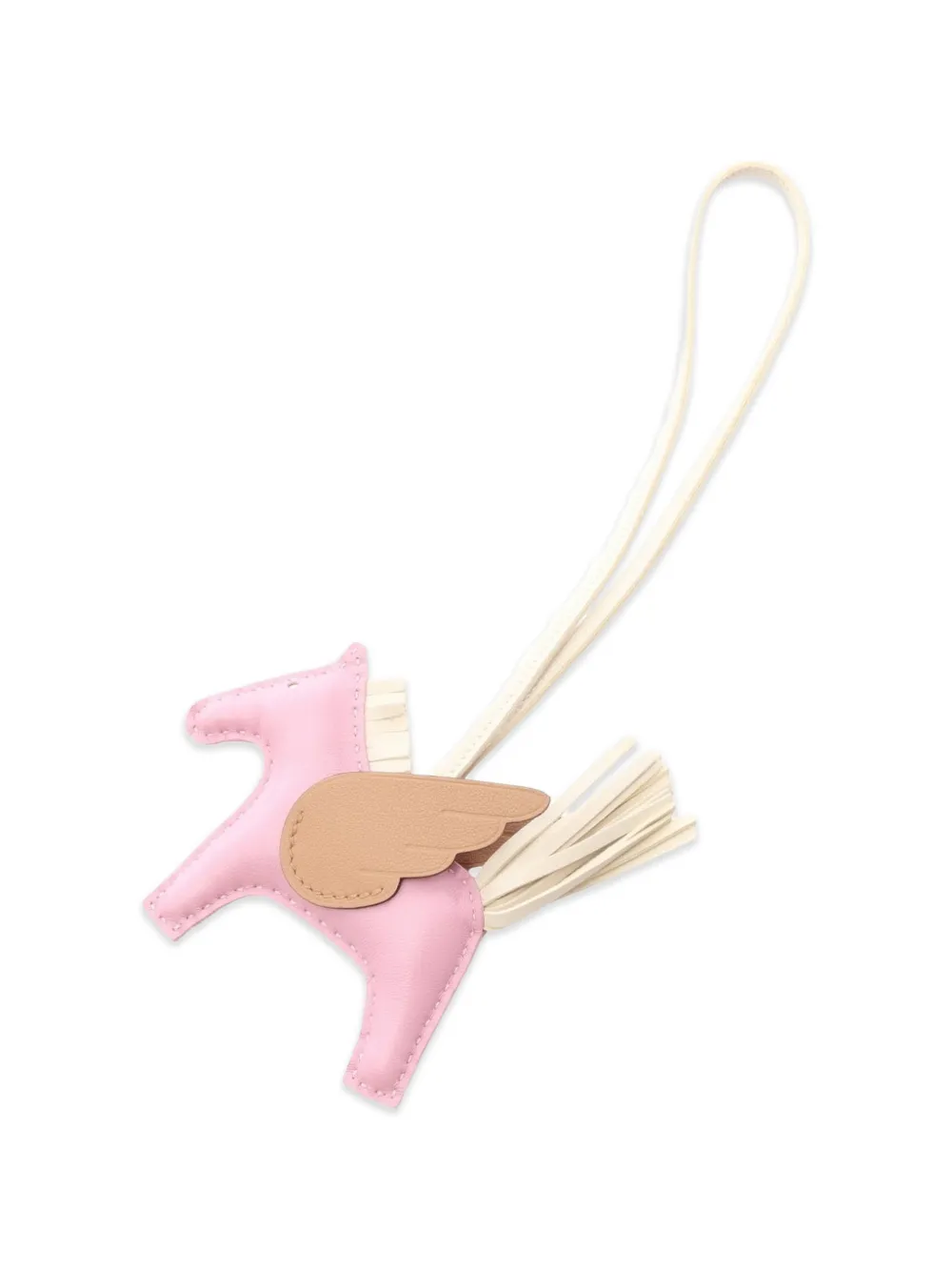 Hermès Pre-Owned 2023 PM Rodeo Pegasus bag charm - Rosa