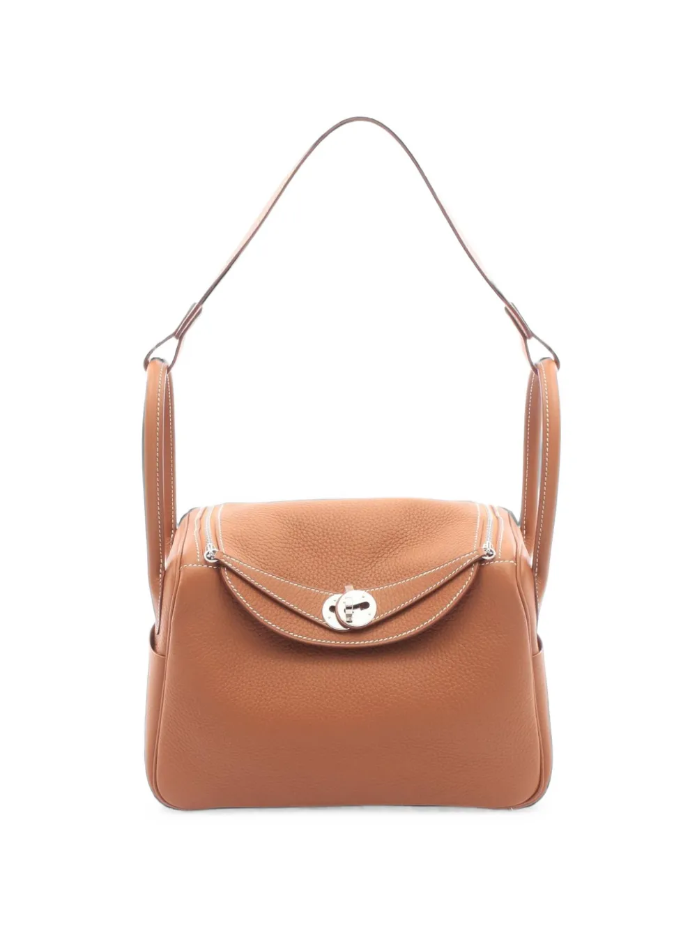 Hermès Pre-Owned 2026 26 Lindy shoulder bag - Marrone