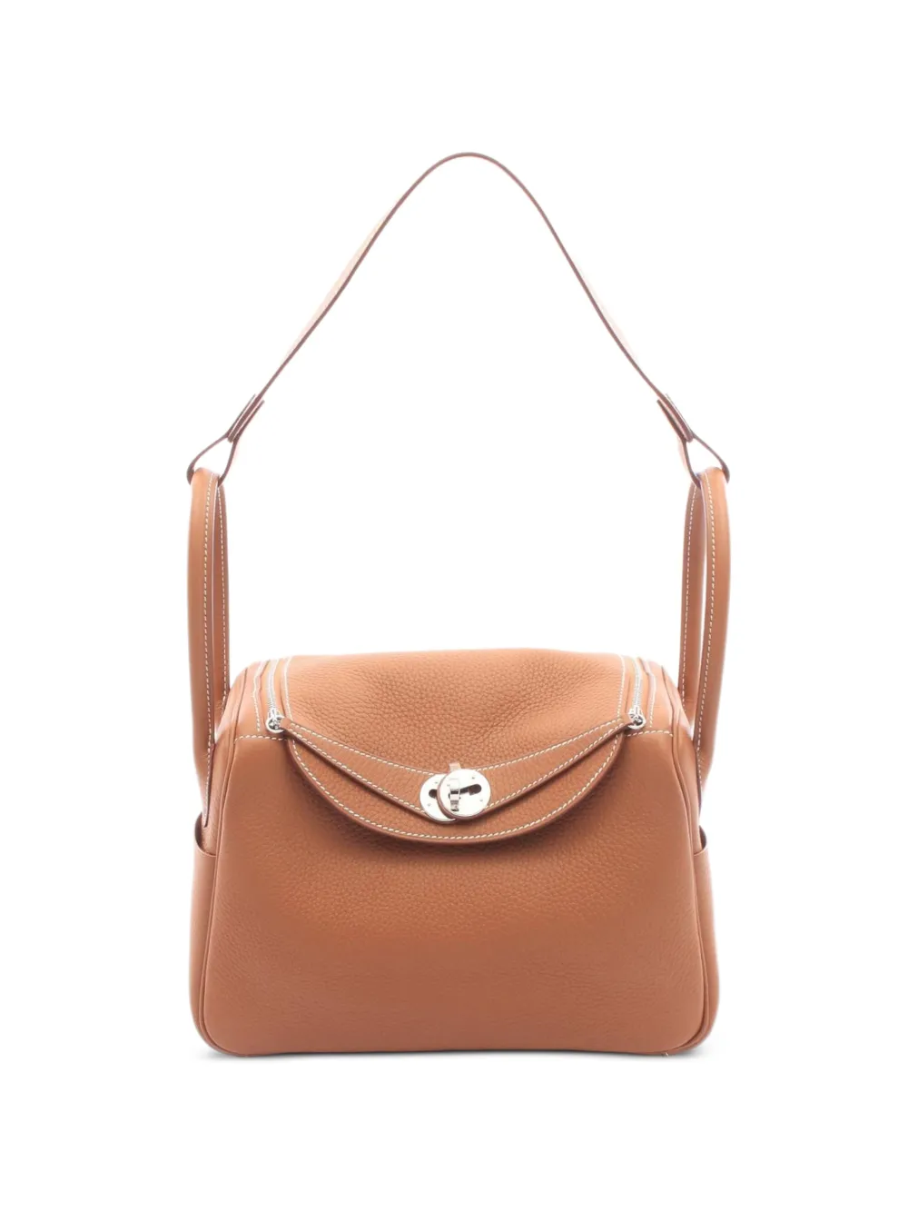 Hermès Pre-Owned 2026 26 Lindy shoulder bag - Marrone