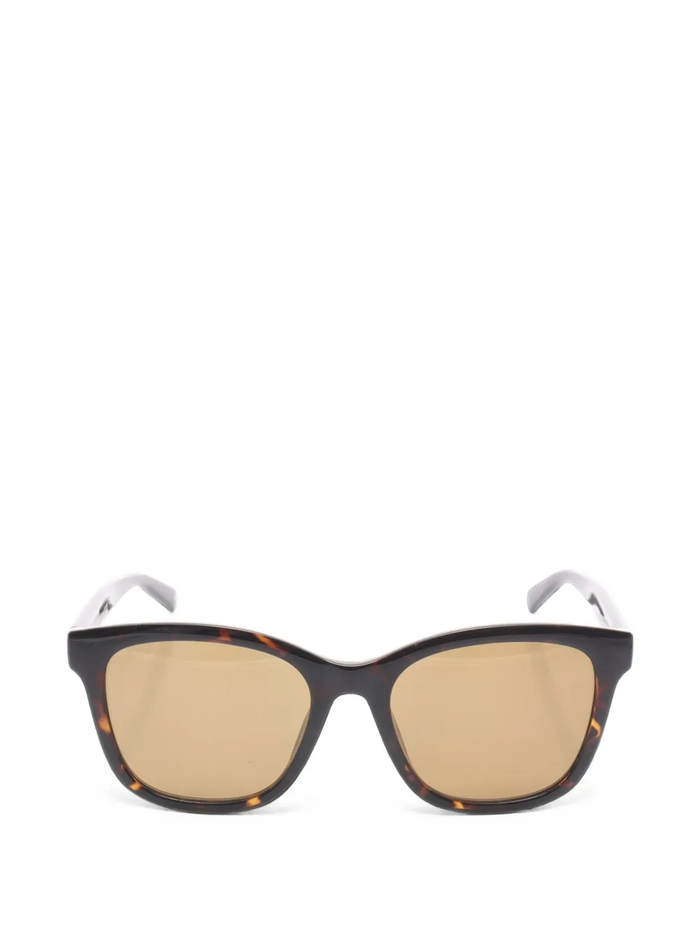 Gucci Pre-Owned Wellington square-frame sunglasses - Marrone