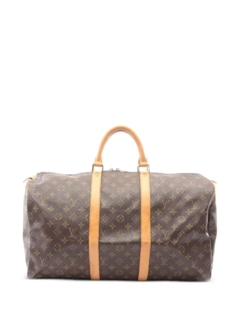 Louis Vuitton Pre-Owned bolso de viaje Monogram Keepall 50 2004