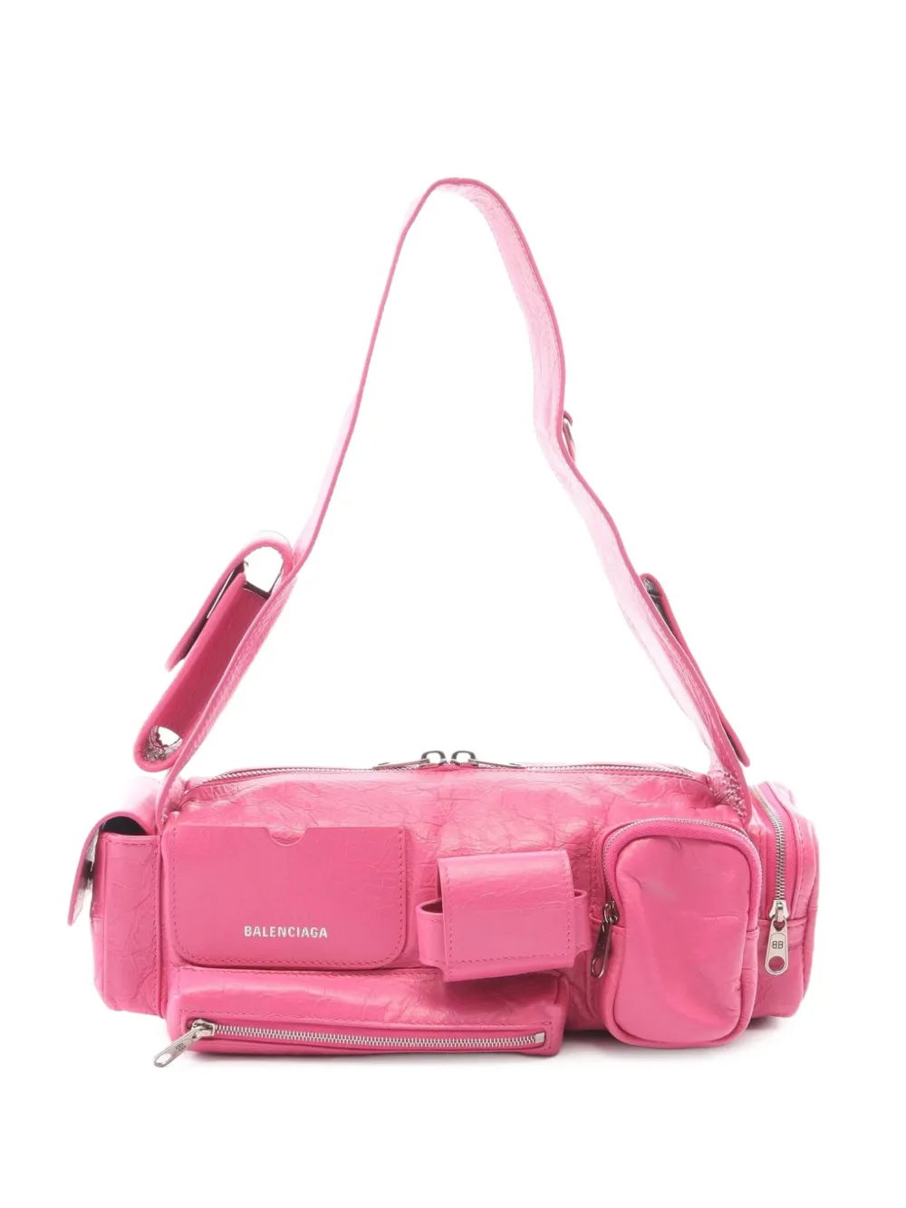 Balenciaga Pre-Owned 2010s XS Super Busy shoulder bag - Rosa