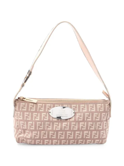 Fendi Pre-Owned bolso shopper con accesorio Zucchino 2000
