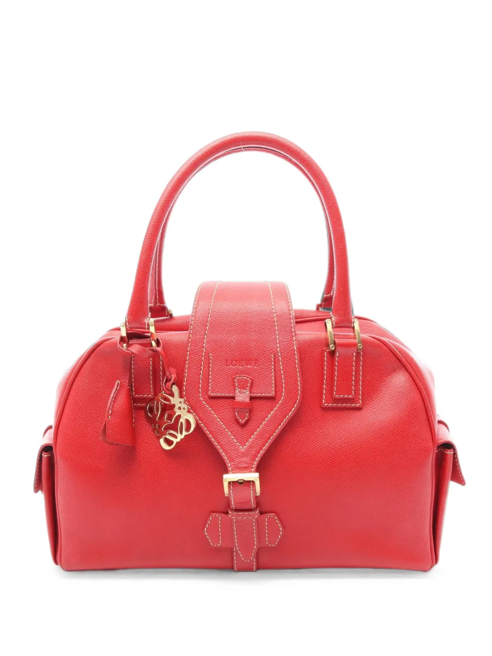 Loewe Pre-Owned 2000s Traveler tote bag - Rosso