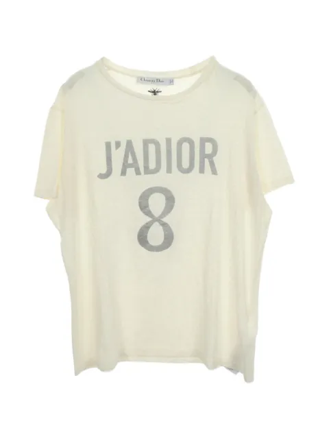 Christian Dior Pre-Owned 2010s J'ADIOR 8 T-shirt