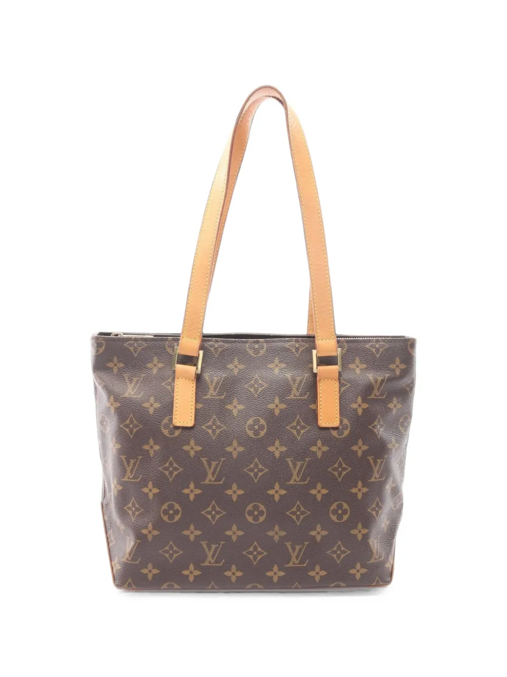 Louis Vuitton 2003 Cabas Piano Monogram Tote Bag In Red