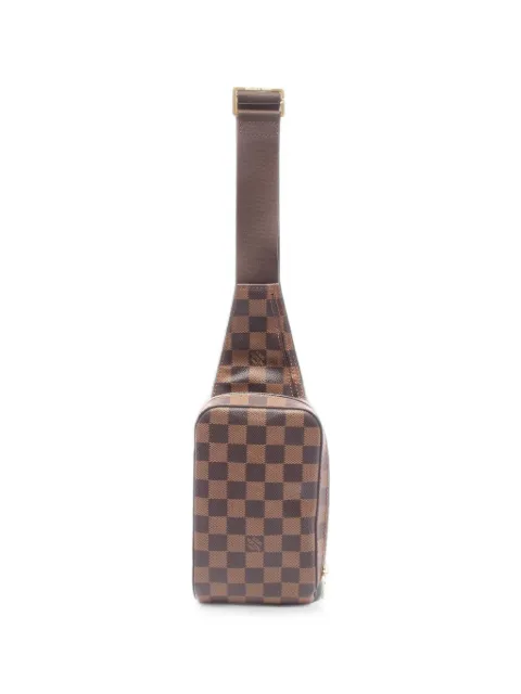 Louis Vuitton Pre-Owned 2015 Geronimos Damier Ebene slingback bag