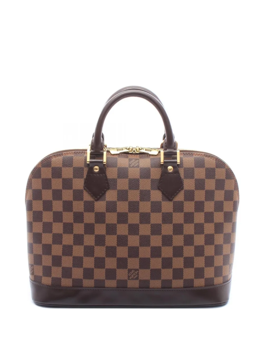 Louis Vuitton Pre-Owned sac à main Alma Damier-Ébène (2003) - Marron