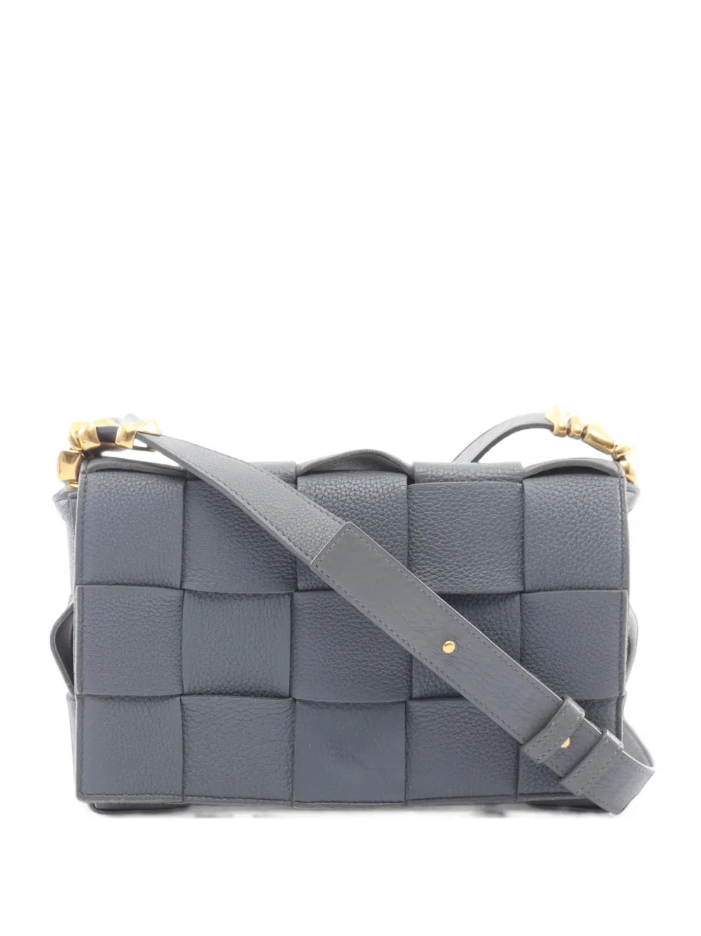 Bottega Veneta Pre-Owned 2000s Cassette Intrecciato shoulder bag - Grigio