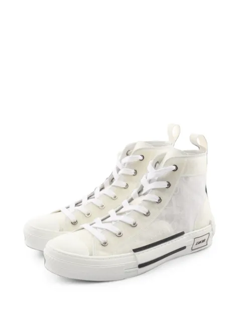 Christian Dior Pre-Owned 2020s B23 Oblique high-top sneakers