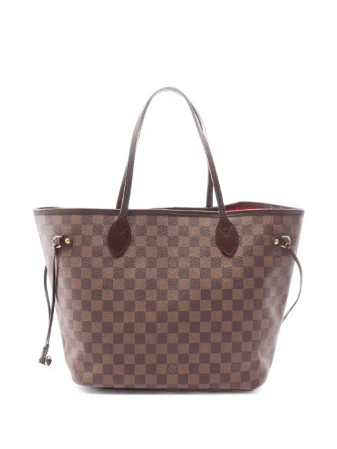 Louis Vuitton Pre-Owned 2010 MM Neverfull Damier Ebene tote bag
