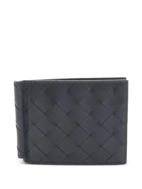 Bottega Veneta Pre-Owned 2020s Intrecciato money-clip wallet