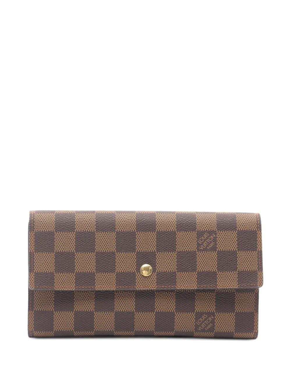 Louis Vuitton Pre-Owned 2002 Damier Ebene Portemonnaie - Braun