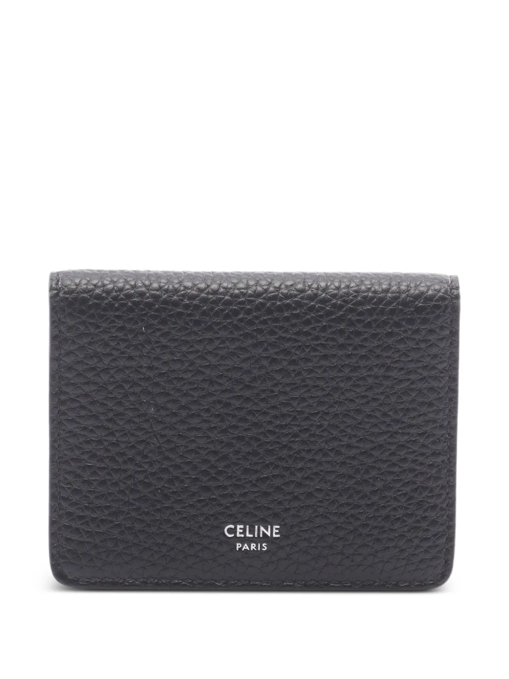 Celine Pre-Owned 2020s bifold leather card holder - Nero