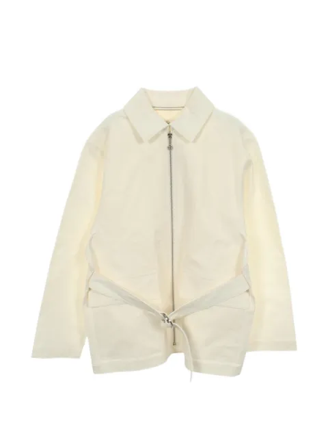 Hermès Pre-Owned 2010s belted zip-up jacket