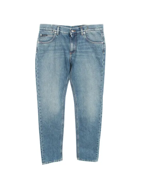 Dolce & Gabbana Pre-Owned 2010s logo plate jeans