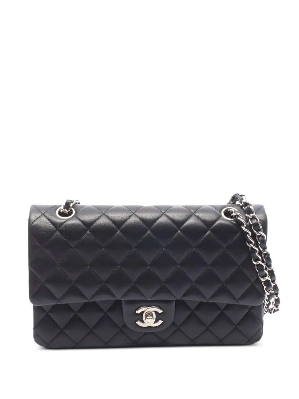 CHANEL Pre-Owned 2009-2010 Double Flap quilted shoulder bag - Nero