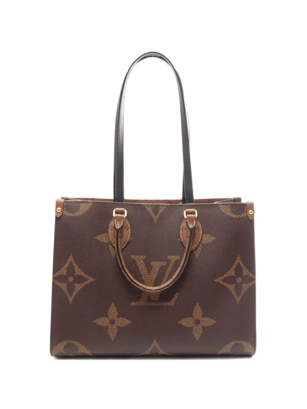 Louis Vuitton Pre-Owned 2020 MM Monogram Giant On-the-go tote bag - Marrone