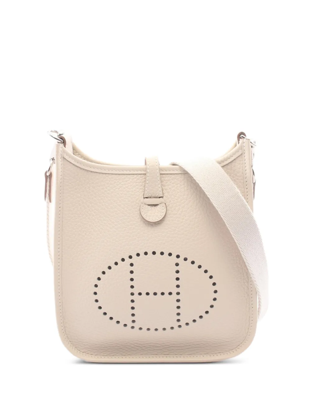 Hermès Pre-Owned 2026 TPM Evelyne leather shoulder bag - Toni neutri