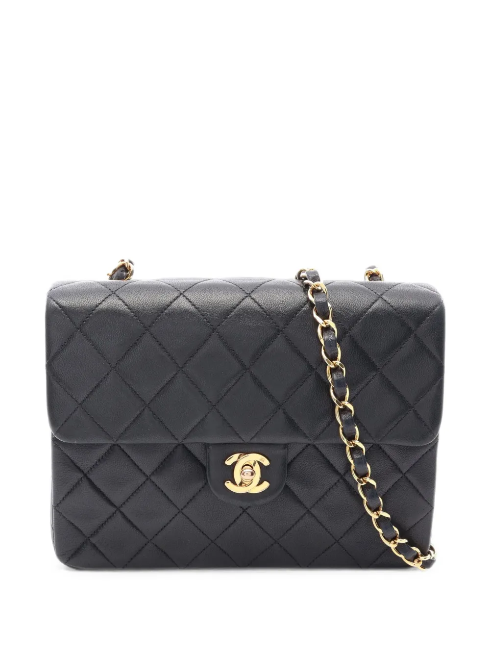 CHANEL Pre-Owned 1991-1994 mini Matelassé shoulder bag - Nero
