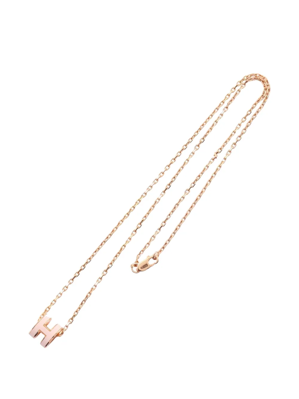 Hermès Pre-Owned 2010s Mini Pop H necklace - Oro