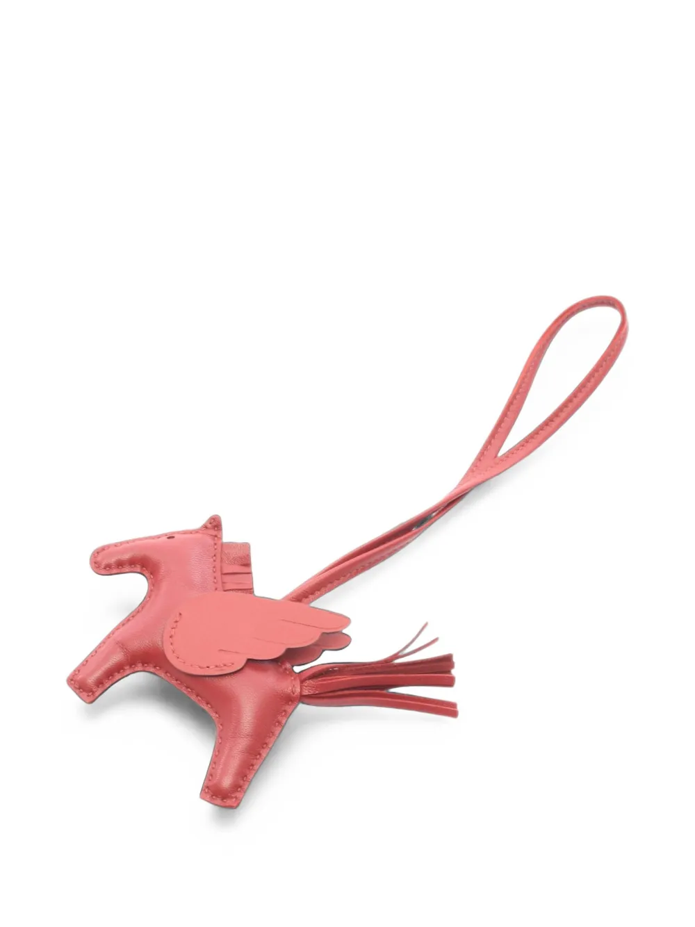 Hermès Pre-Owned PM Rodeo Pegasus bag charm - Rosso