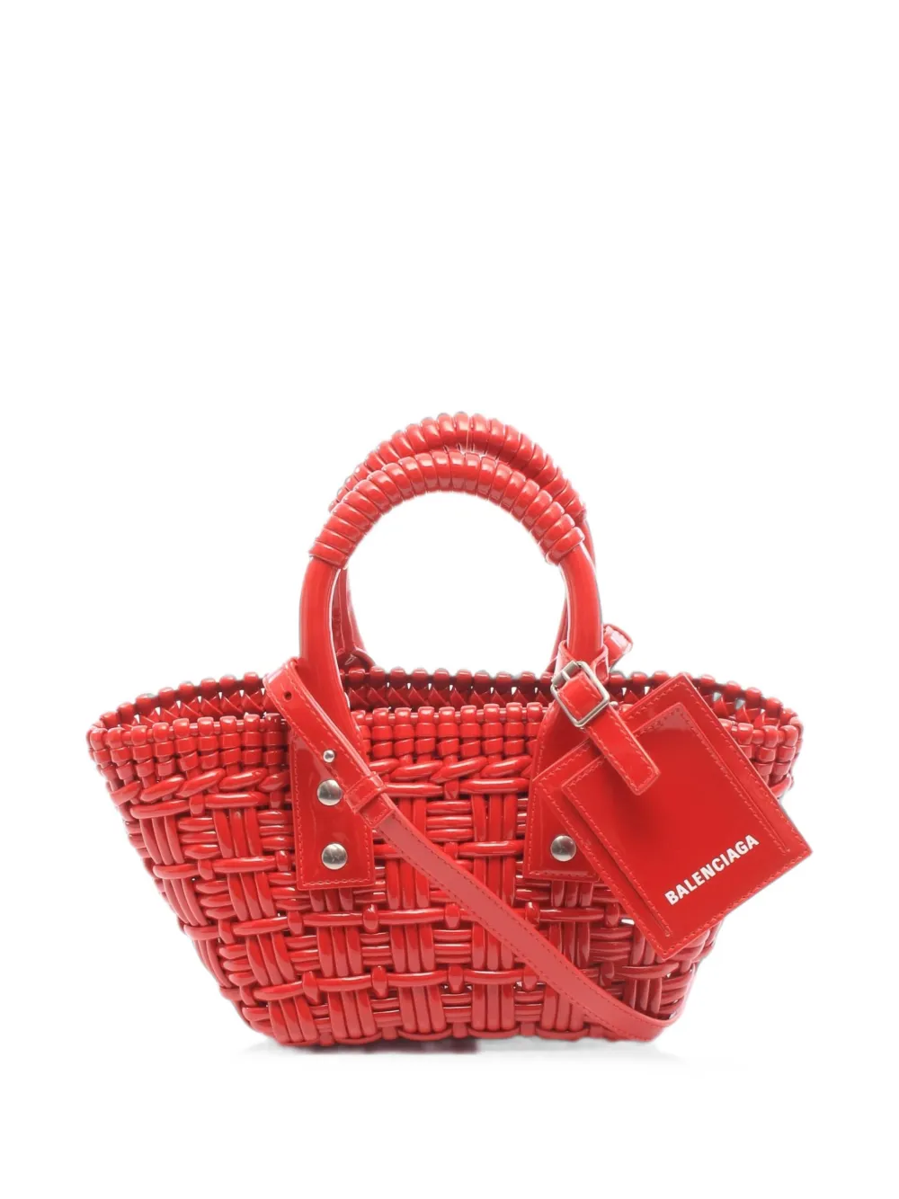 Balenciaga Pre-Owned 2010s Bistro basket handbag - Rosso