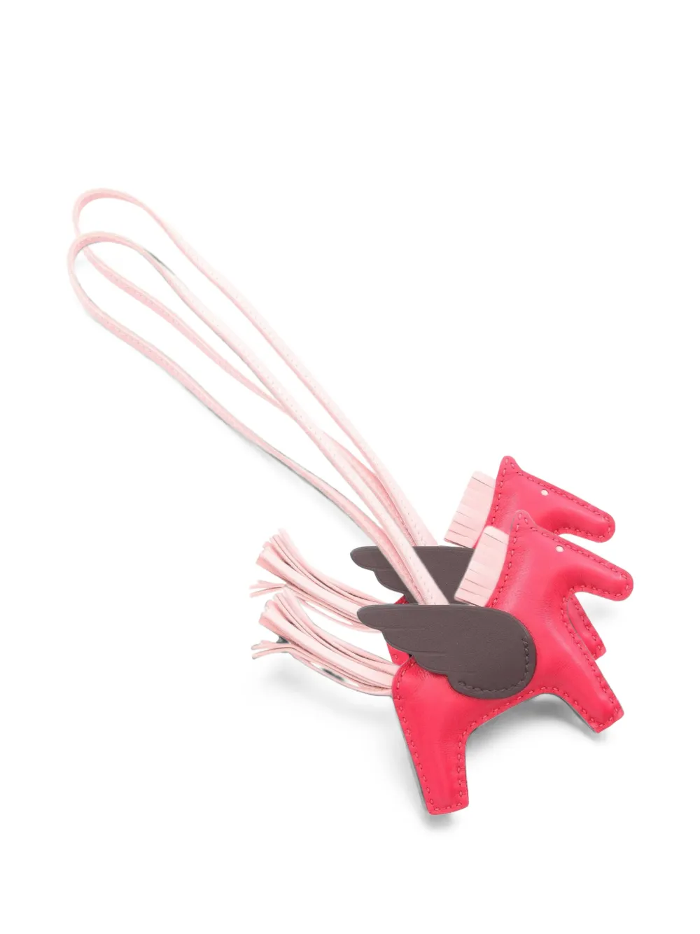 Hermès Pre-Owned 2021 Rodeo Pegasus PM bag charm - Rosa