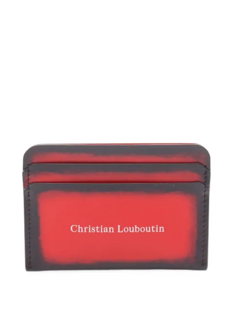 Christian Louboutin Pre-Owned tarjetero de cuero Canopy