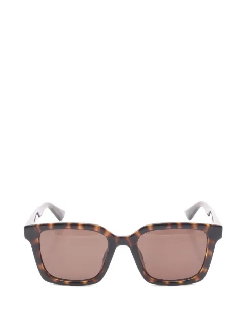 Gucci Pre-Owned tortoiseshell-effect square-frame sunglasses