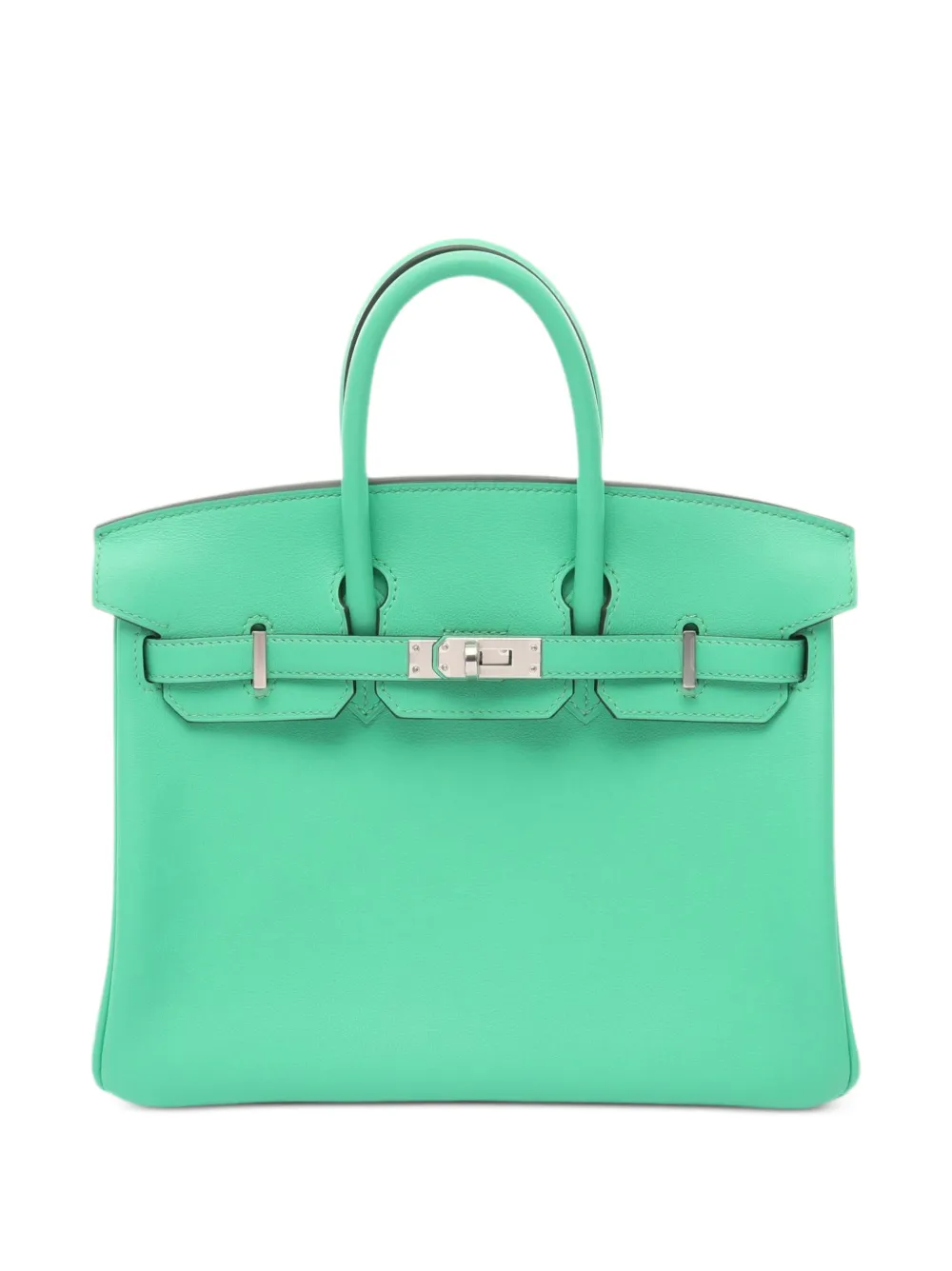 Hermès Pre-Owned Birkin Swift Handtasche 25cm - Grün