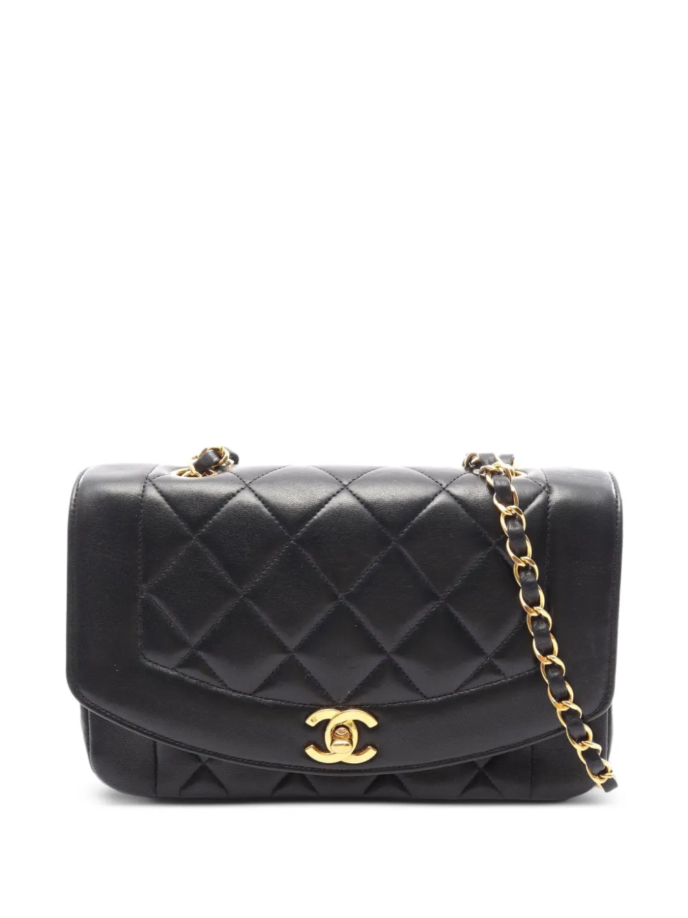 CHANEL Pre-Owned 1996-1997 Diana shoulder bag - Nero