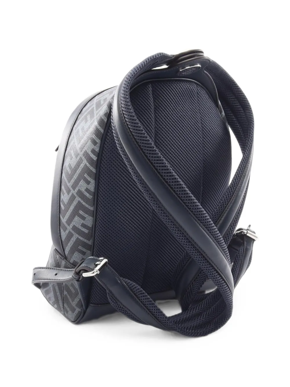 Fendi Pre-Owned 2020s Diagonal Chiodo backpack - Blu