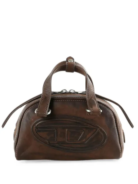 Diesel Oval D leather shoulder bag