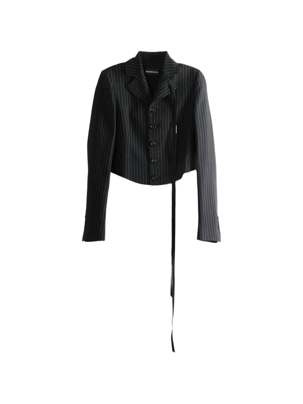 Ann Demeulemeester Manda pinstripe-pattern cropped jacket