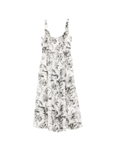 Needle & Thread Marie Toile De Jouy jacquard ballerina dress