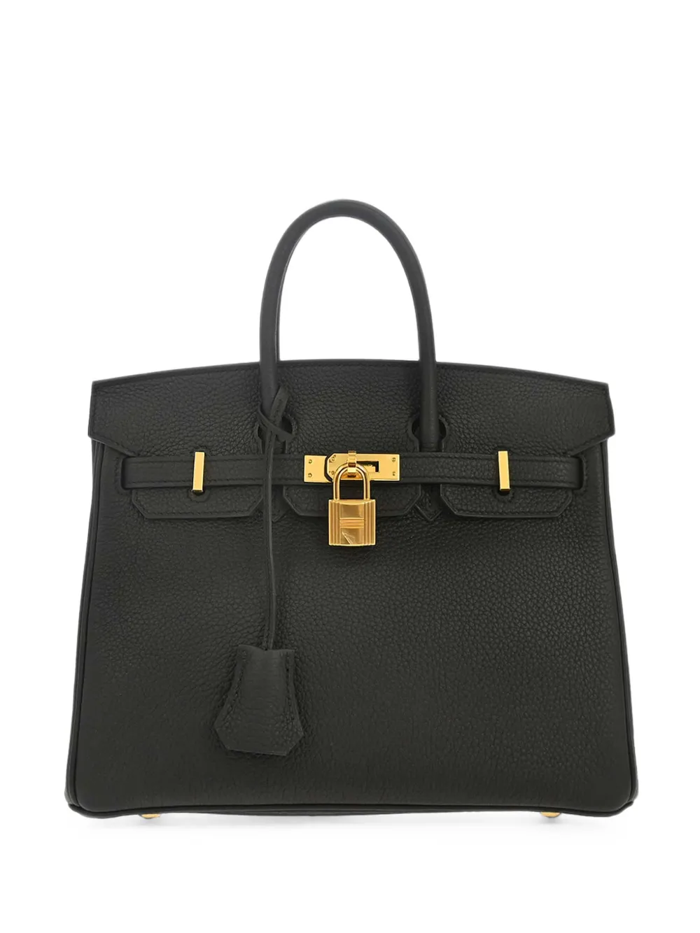 Hermès Pre-Owned 2019 25 Birkin Togo handbag - Nero