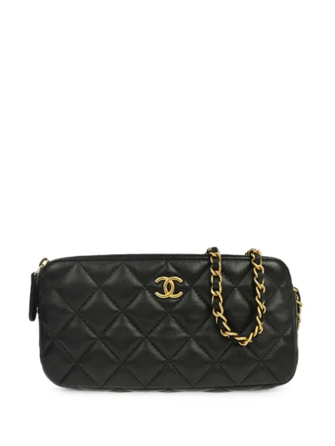 CHANEL Pre-Owned 2019 CC quilted clutch bag