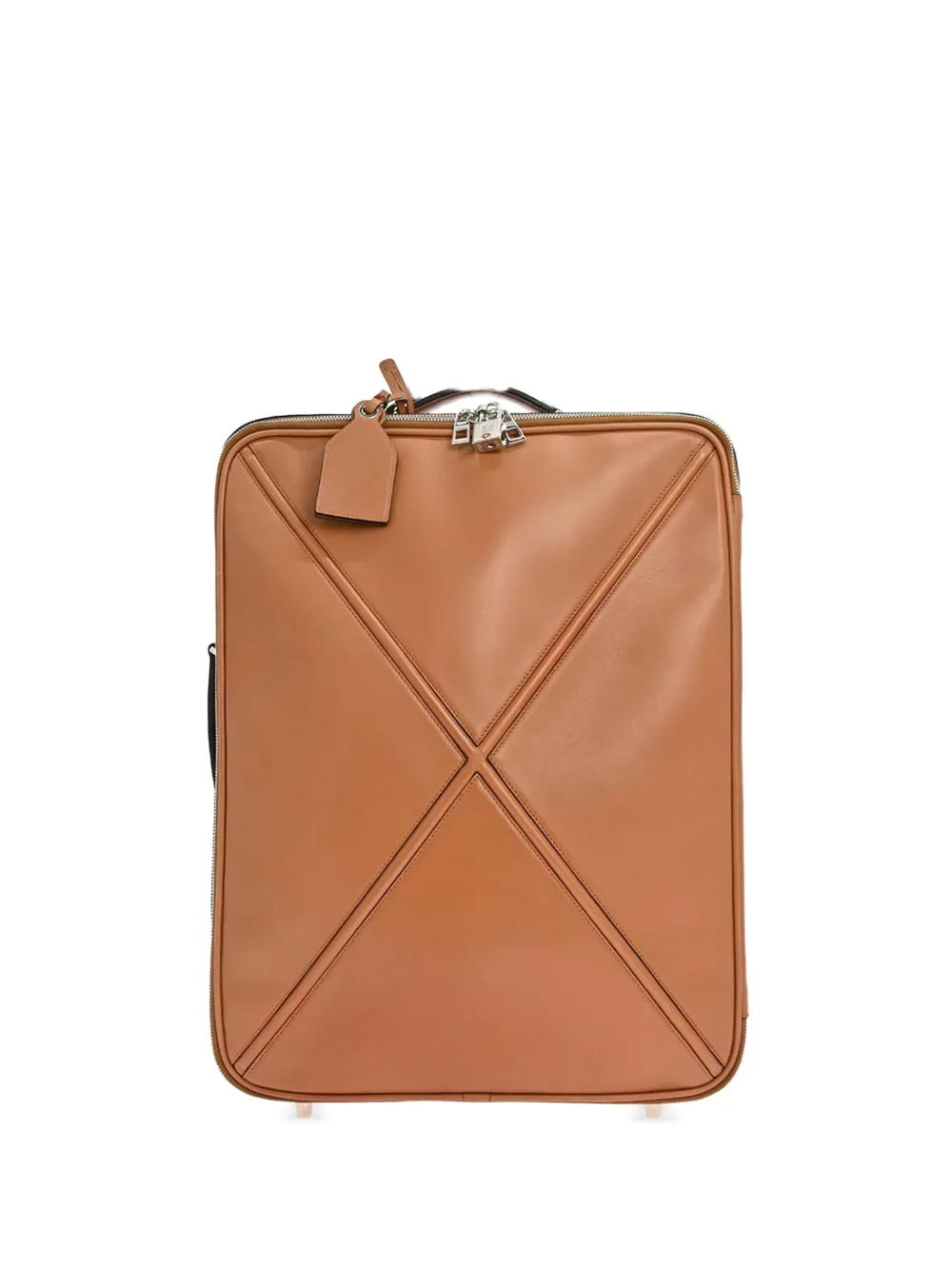 Loewe Pre-Owned 2015 Cross trolley suitcase - Marrone