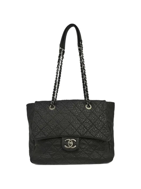 CHANEL Pre-Owned 菱纹绗缝链式手提包（2015年典藏款）