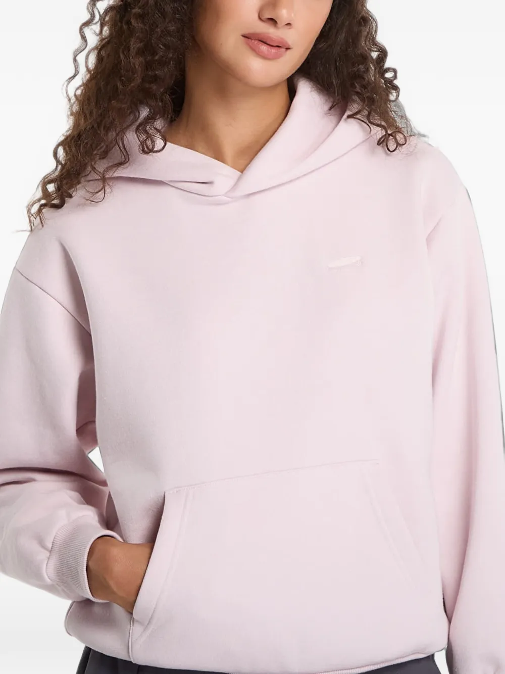Vans Hoodie met logopatch Roze