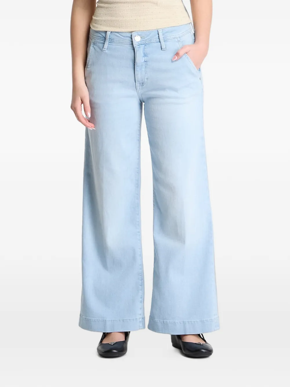 GUESS USA wide-leg jeans - Blu