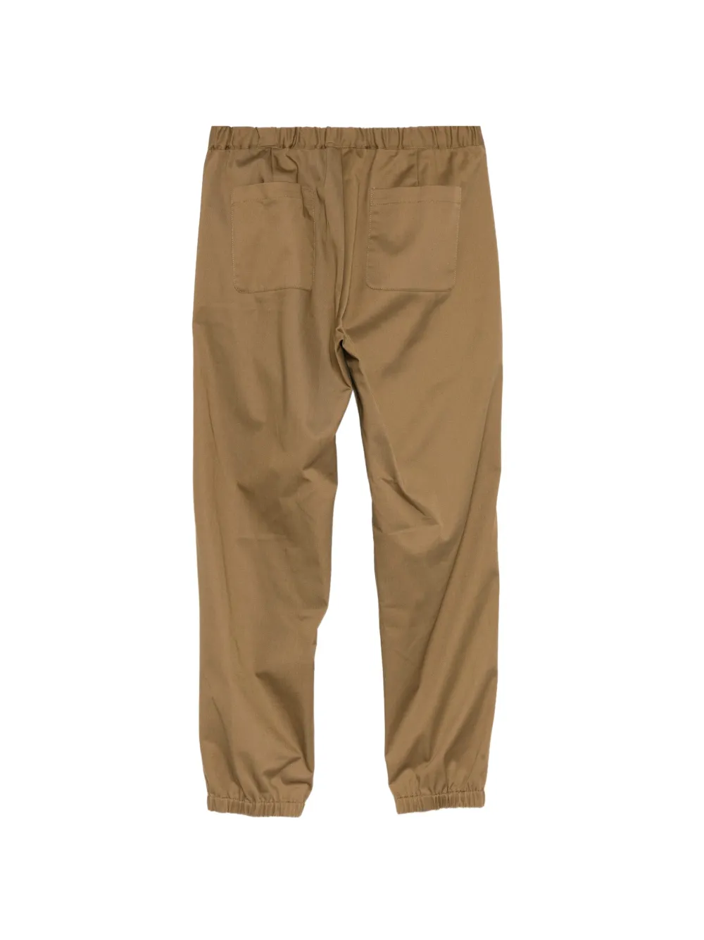 Undercover logo-embroideried track pants Beige