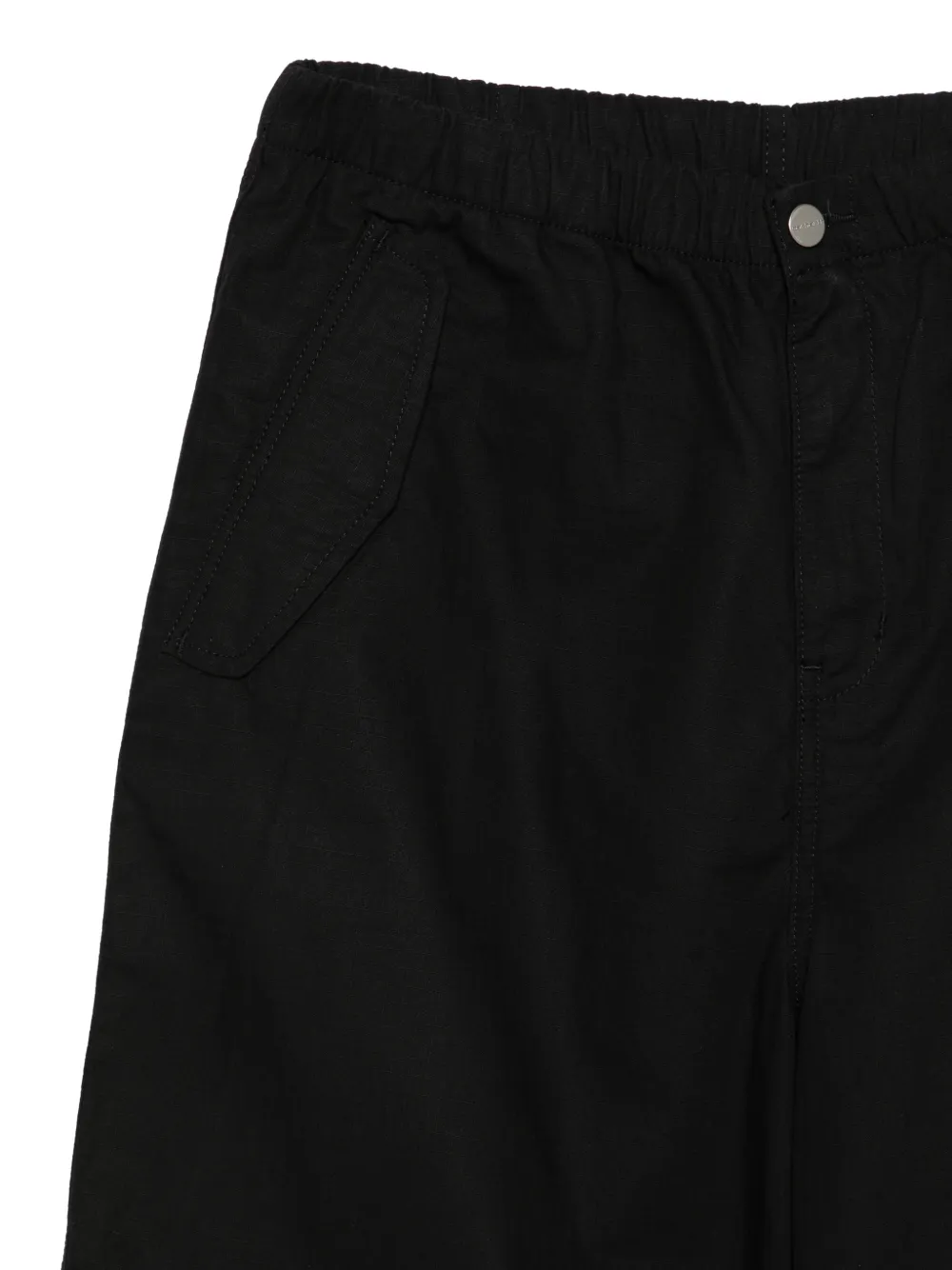 Carhartt WIP Fletcher elasticated-waist logo-patch trousers Zwart