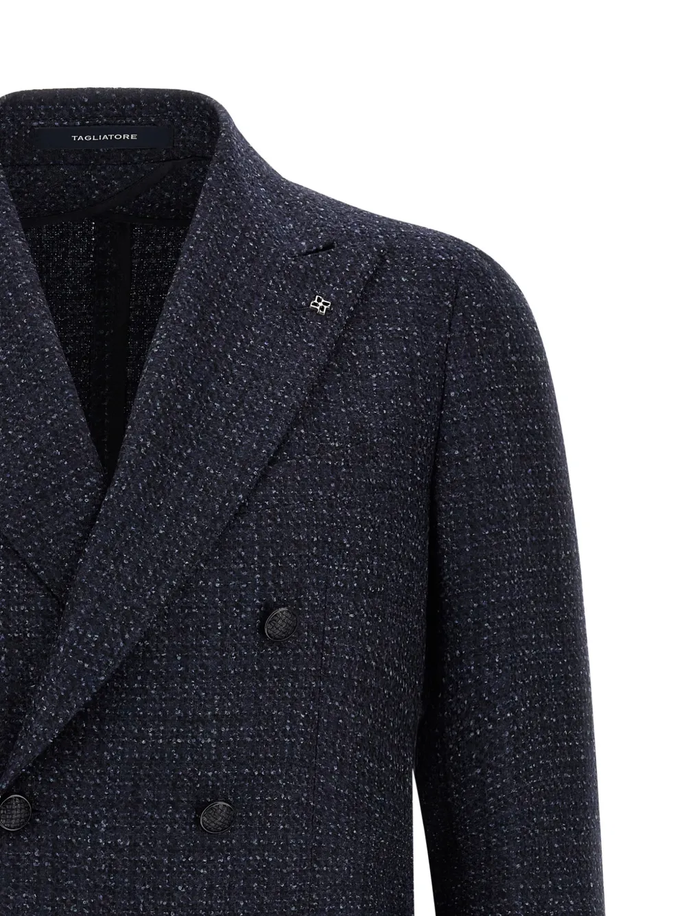 Tagliatore Montecarlo blazer met dubbele rij knopen Blauw