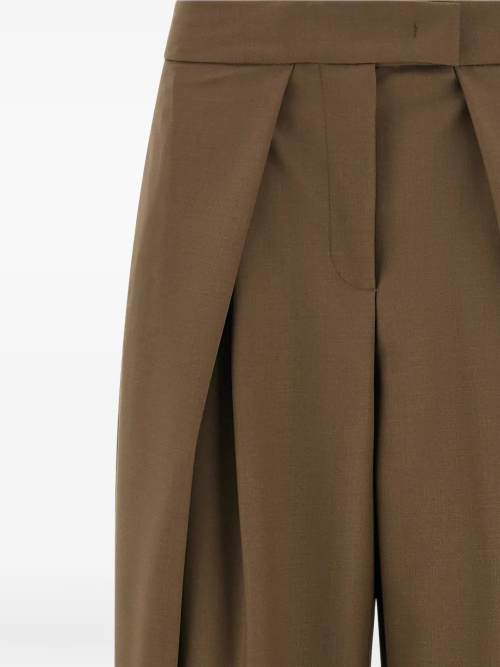 Nude High waist palazzo broek Bruin