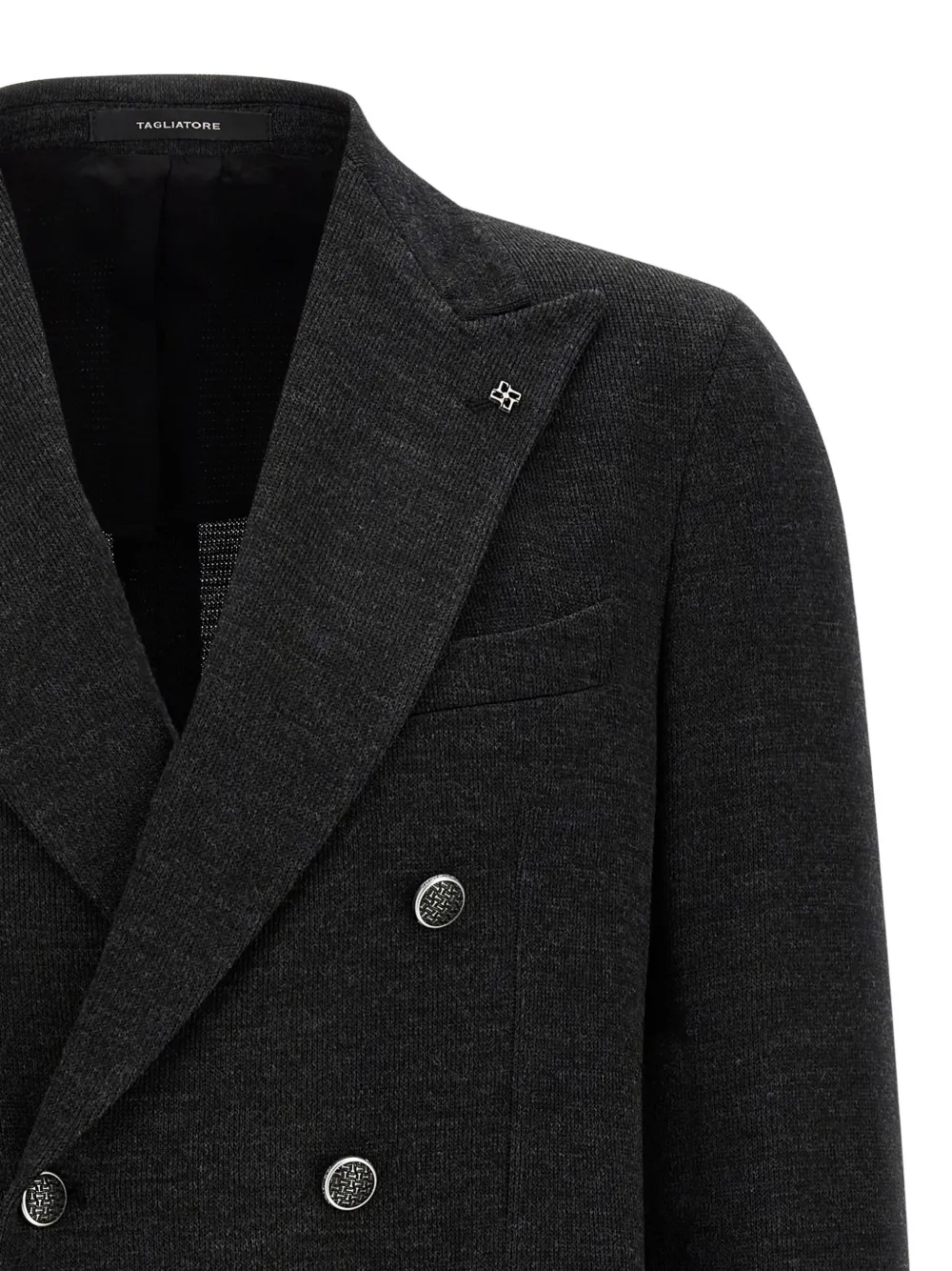 Tagliatore Montecarlo double-breasted blazer Grijs